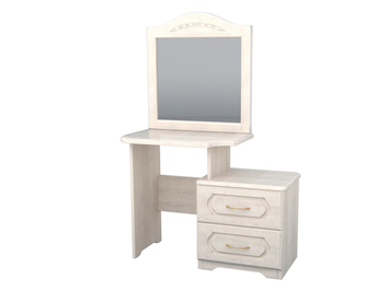 Стол туалетный с тумбой и зеркалом №1 Стол туалетный с тумбой и зеркалом №1