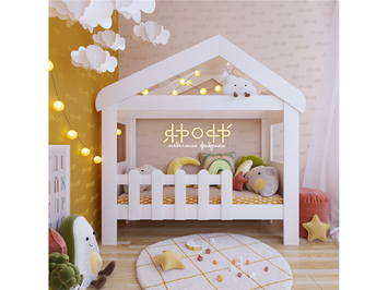 Кровать Домик Ярофф Москва