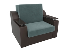Кресло-кровать Сенатор 80 (экокожа/ткань)