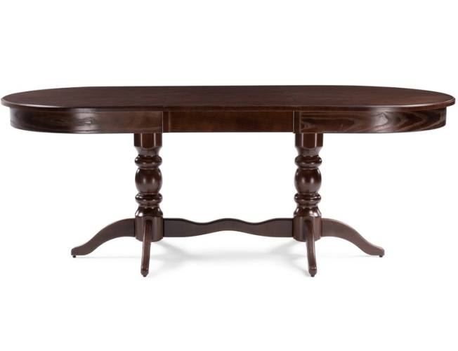 Деревянный стол Дейвер 160(220)х100 орех темный (Арт.515967)