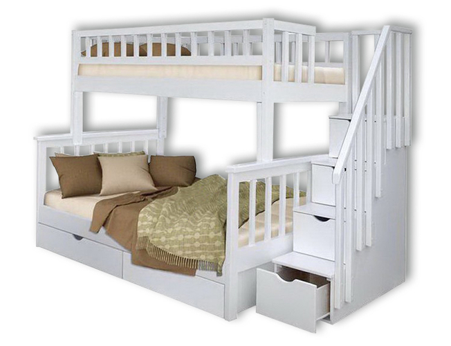 Кровать двухъярусная Велес Артек Плюс с ящиками