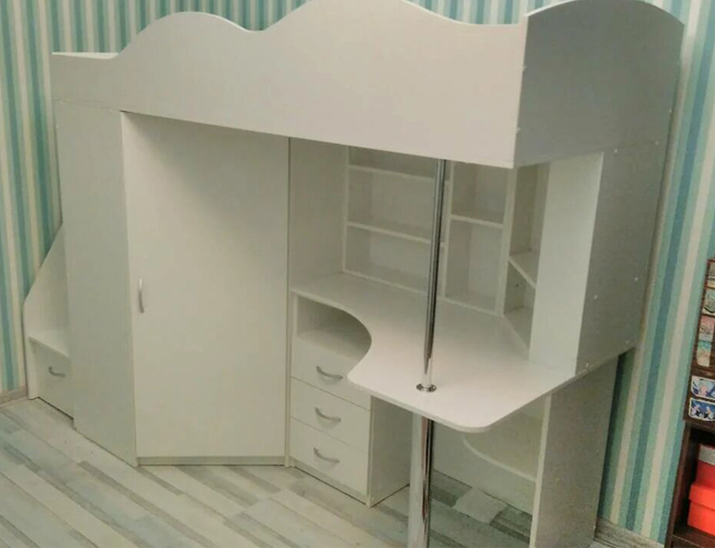 Кровать-чердак, фото от клиента