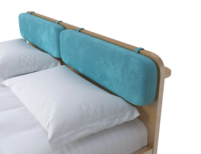 Комплект съемных подушек к кровати Minima