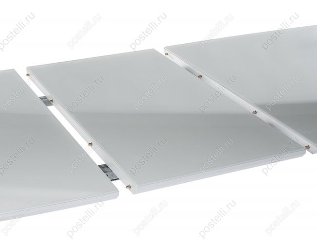 Стеклянный стол Серсея дуб монтана/белый (Арт 462079)