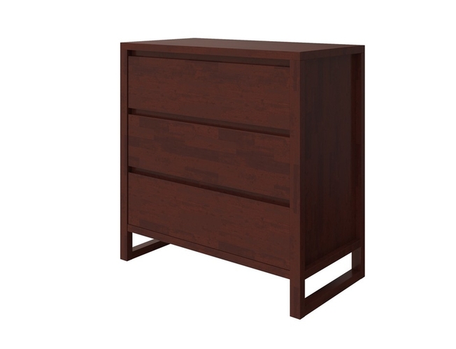 Комод Canada (3 ящика), Красно-коричневый