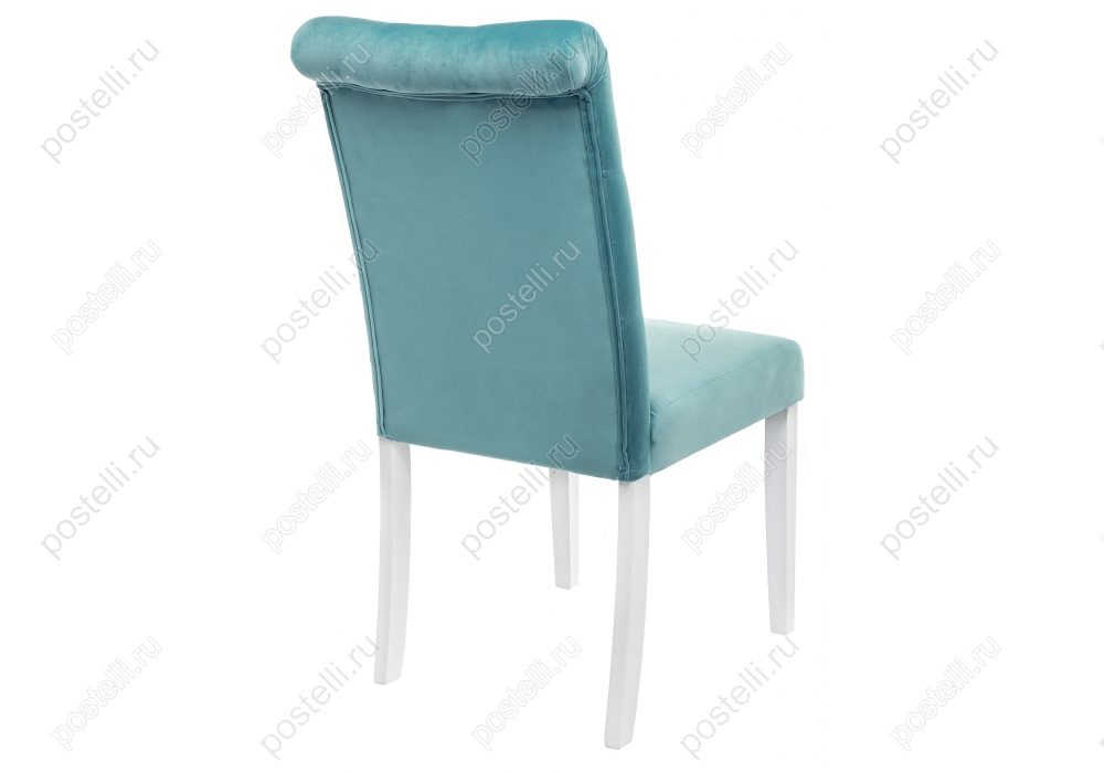 Стул Amelia white/fabric tiffany (Арт. 11584)