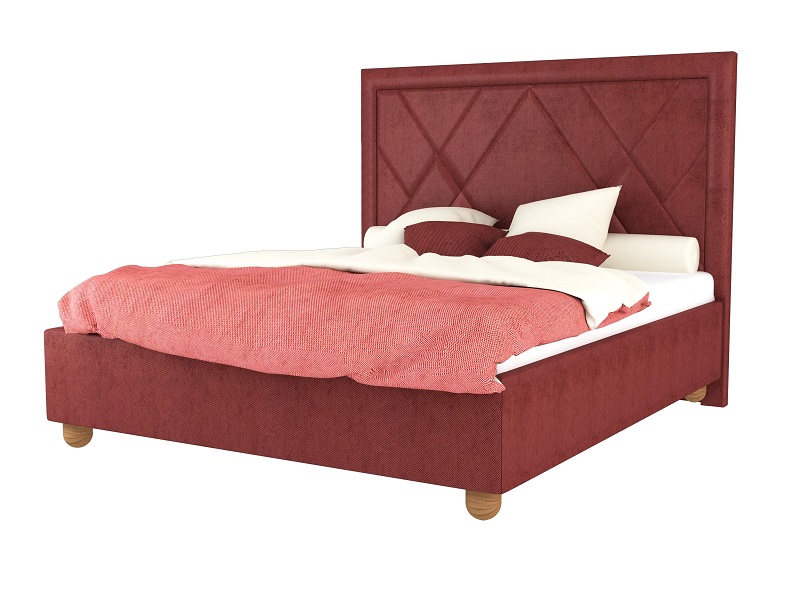 Кровать Ибица Aretto красная