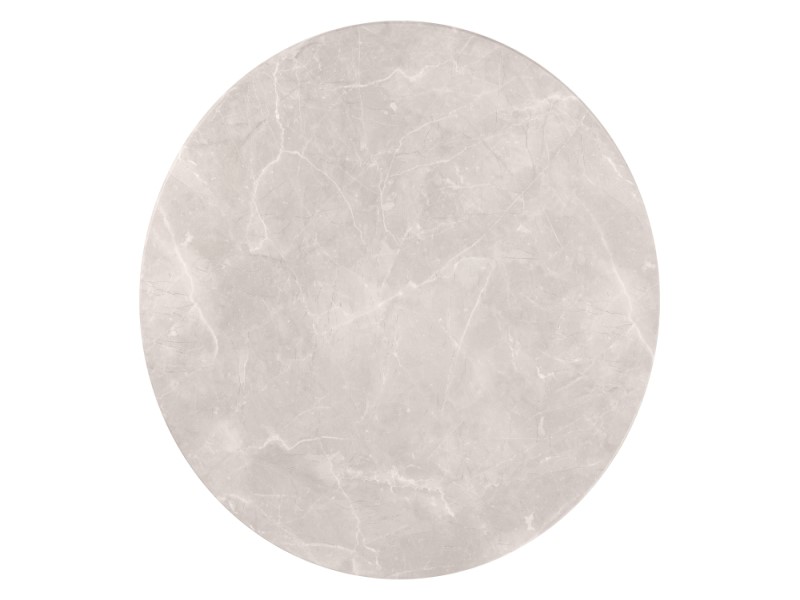 Стол Абилин 90 мрамор светло-серый/белый матовый (Арт.507216)